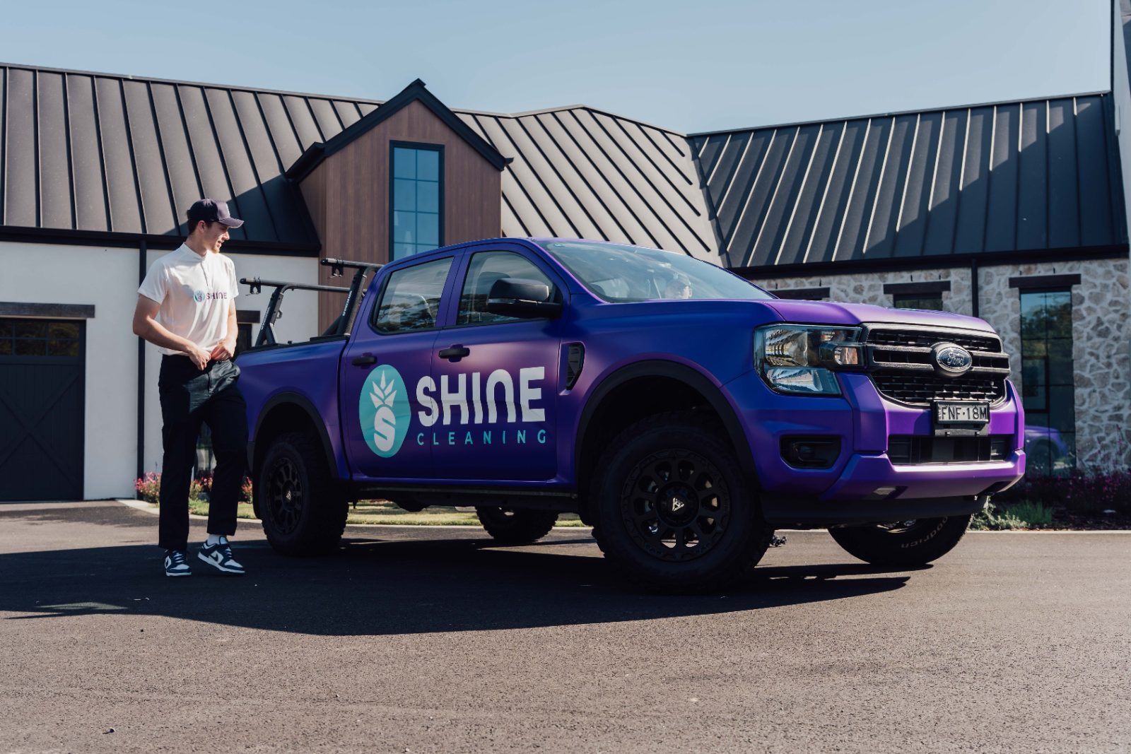 Shine Cleaning window cleaning work in Sydney 1